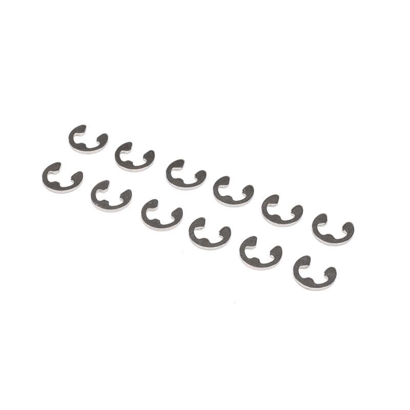 Losi E-Clips, 4mm, 12pcs - LOSA6106