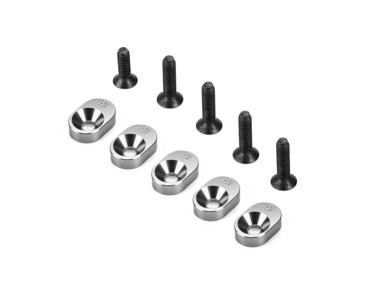 Losi LOS-4175 Engine Mount Insert and Screws 21/67 5IVE-TG 3.0