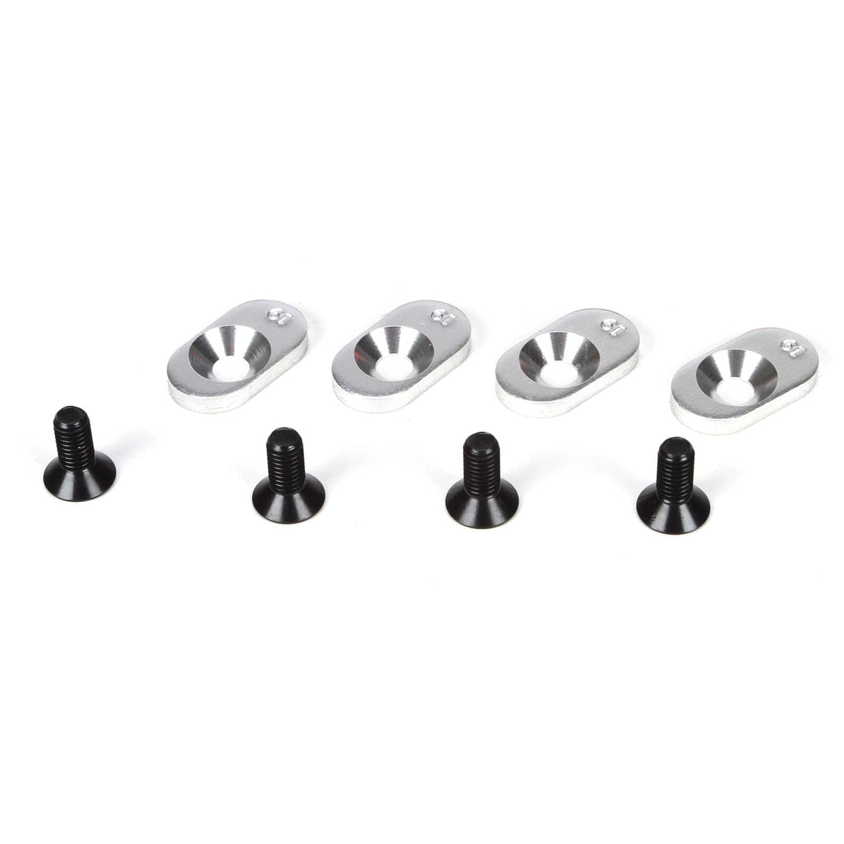 Losi LOSB5801 Engine Mount Inserts and Screws 19T 5IVE-T Mini WRC