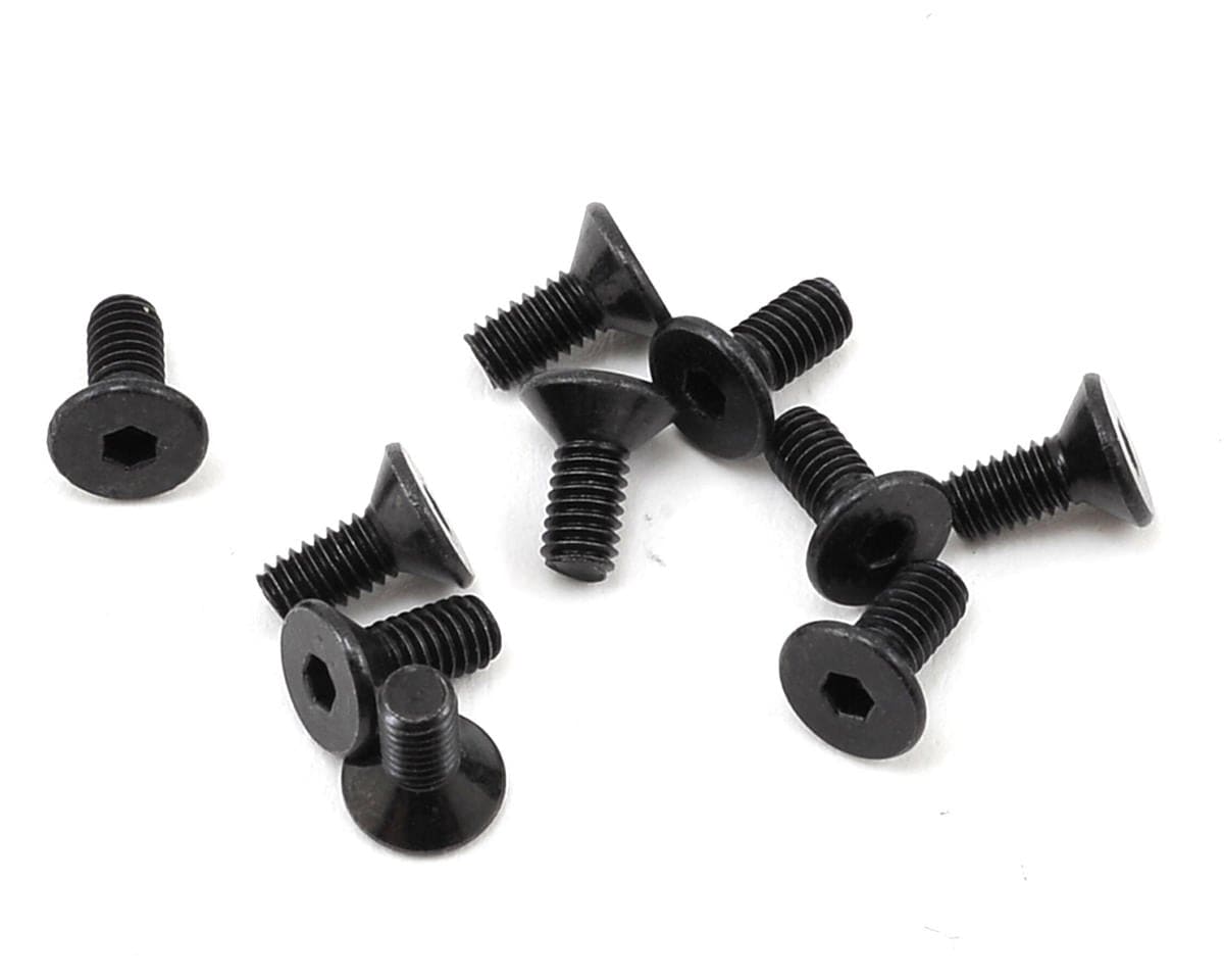 Losi Flat Head Screws M2.5 x 5mm (10) - genuine Losi product LOS235008