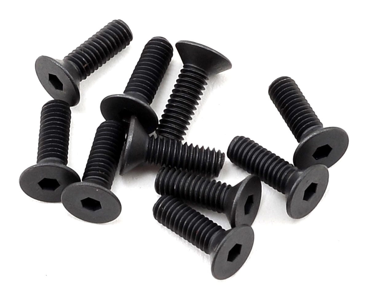 Losi Flat Head Screws M2.5 x 8mm (10) - genuine Losi product LOS235009