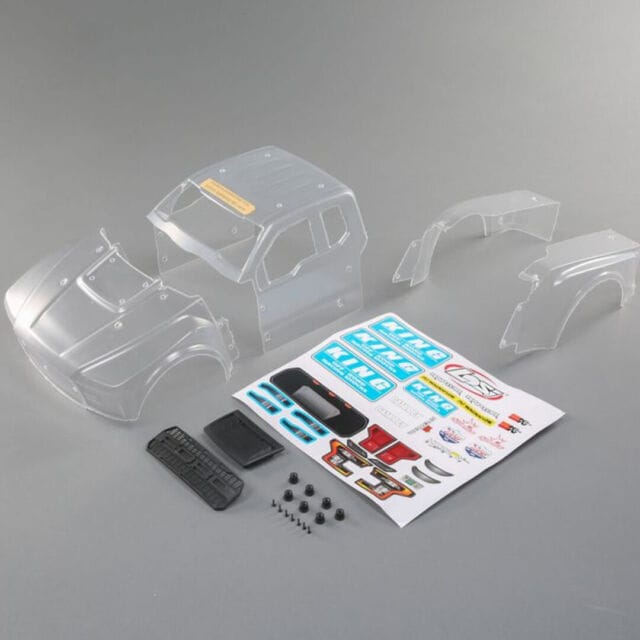 Losi LOS330005 Ford Raptor Clear Body Set Baja Rey