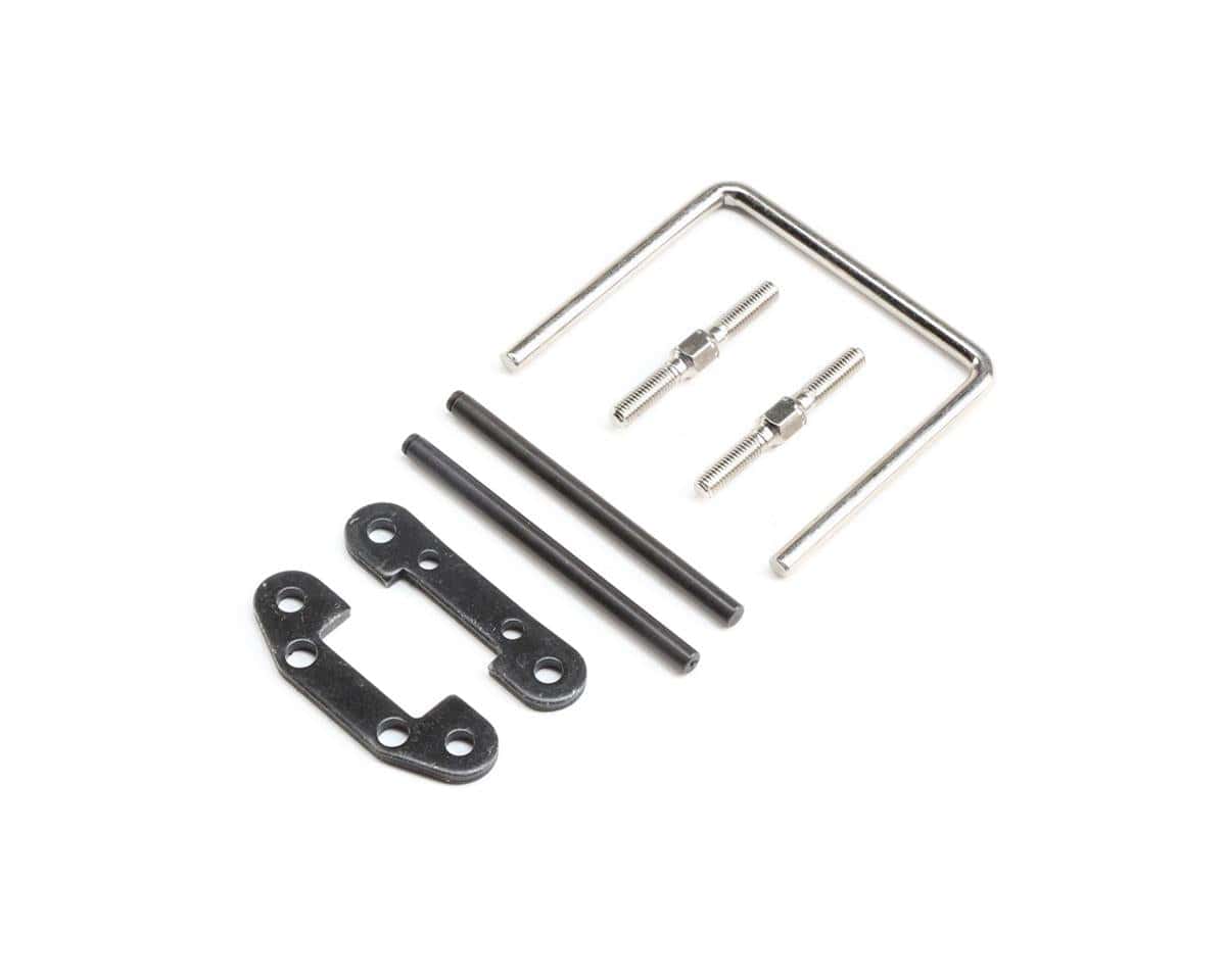 Losi Front Hinge Pin and Brace Set, Super Rock Rey LOS254058