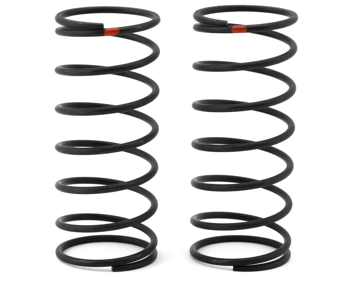 Losi Front Spring 14.2 lb rate, Orange, 2pcs, 5IVE-T 3.0 - genuine Losi product LOS-3749