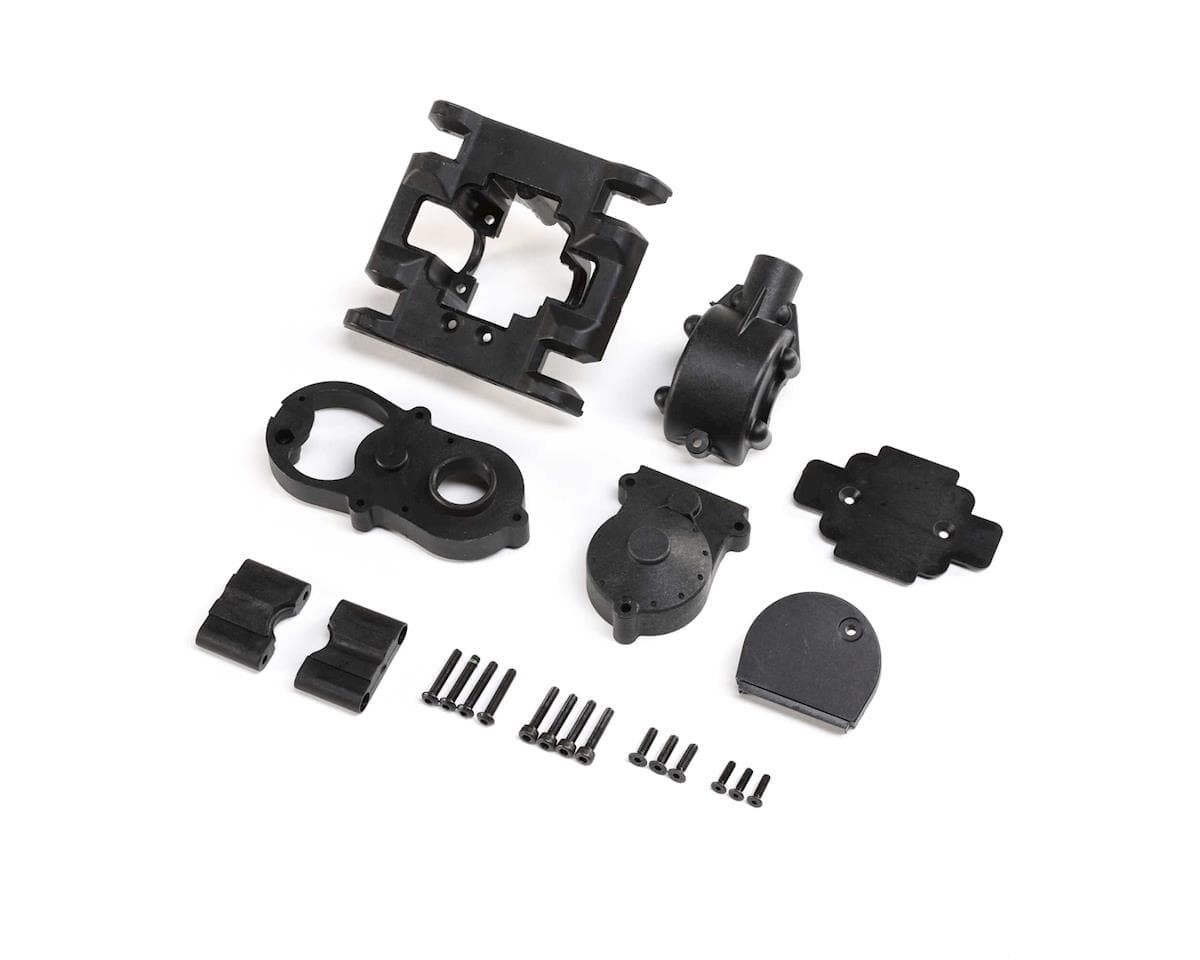 Losi Gearbox Housing Set with covers, LMT - genuine Losi product LOS242032