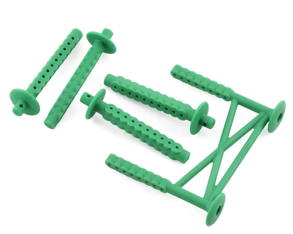 Losi Green Rear Body Support and Body Posts LMT LOS241045