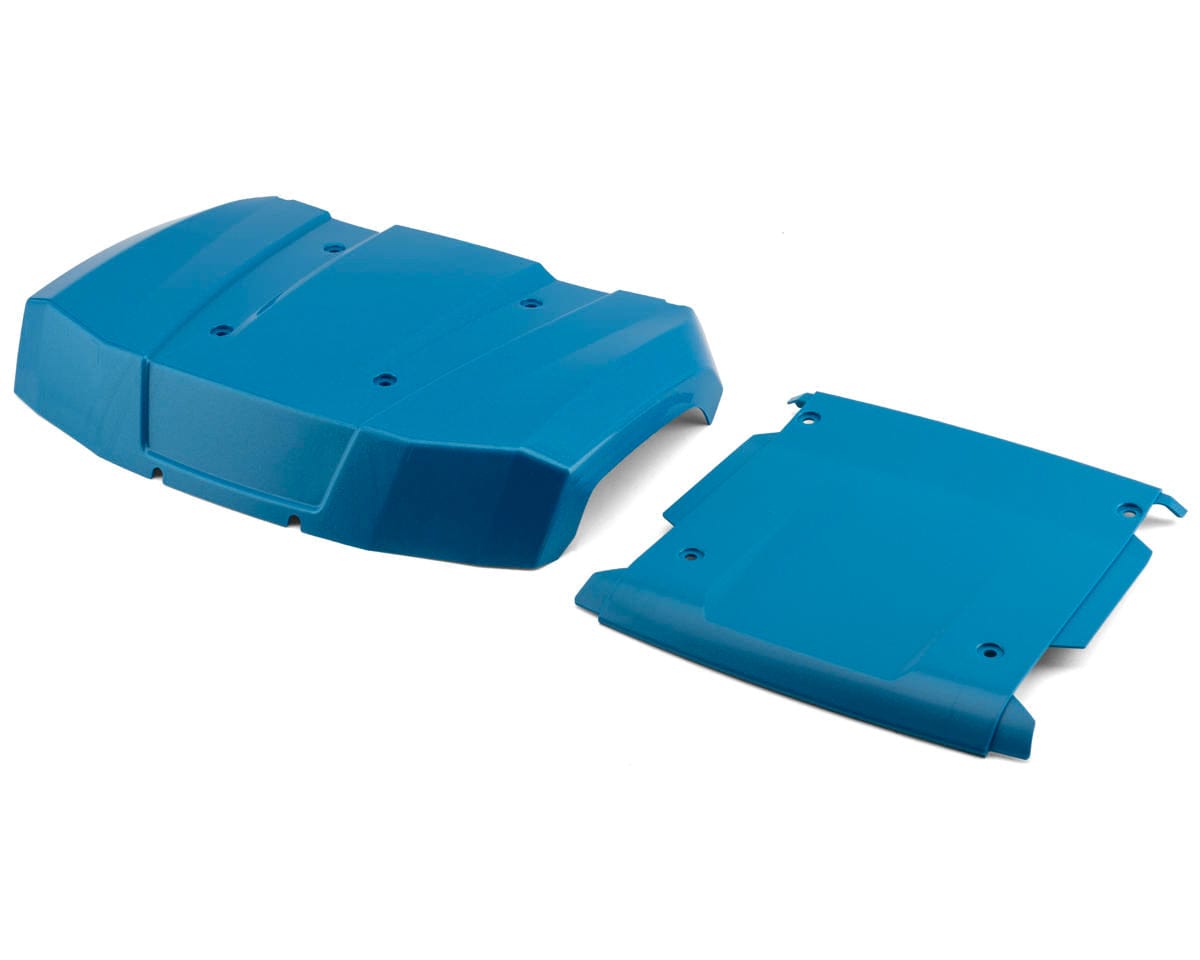 Losi Hood and Roof Body Panels, Metallic Blue, 5IVE-T 3.0 LOS-4007