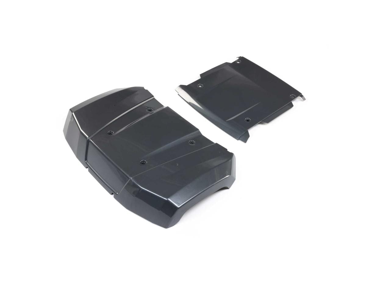 Losi Hood and Roof Panels, Gunmetal Grey, 5IVE-T 3.0 - LOS-4347