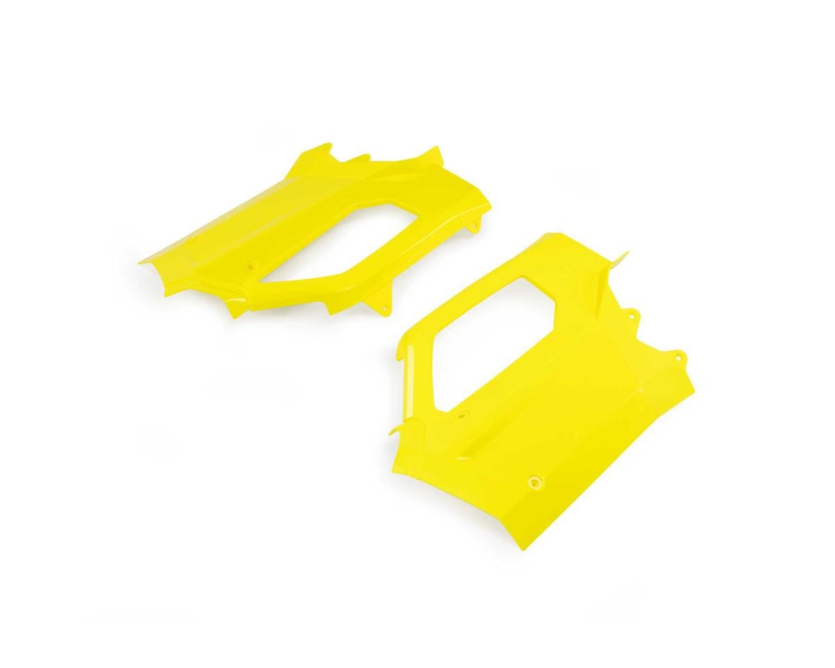 Losi Left Right Door Panels Flo Yellow 5IVE-T 3.0 LOS-4346