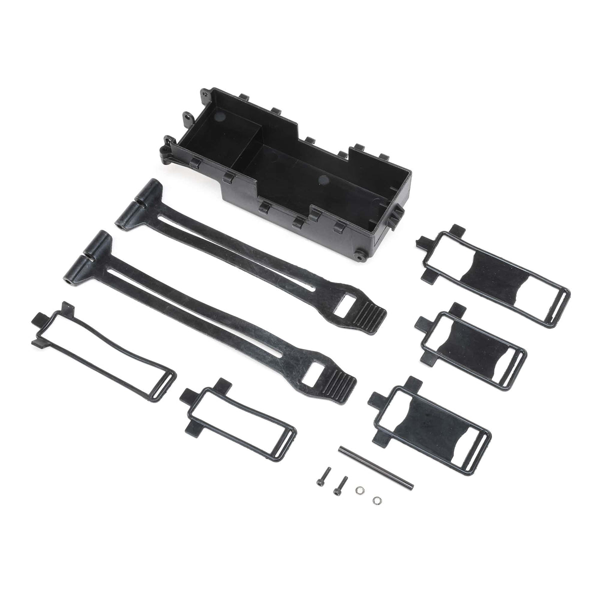 Losi LOS241065 Low CG Battery Tray and Straps LMT Mega