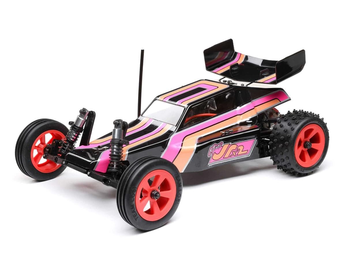 Losi LOS01020T3 Mini JRX2 1/16 2WD Buggy RTR Black