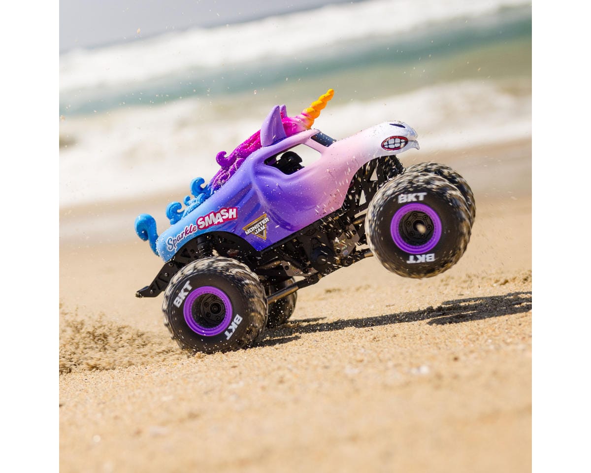 Losi Mini LMT 1/18 Sparkle Smash 4wd Monster Truck RTR