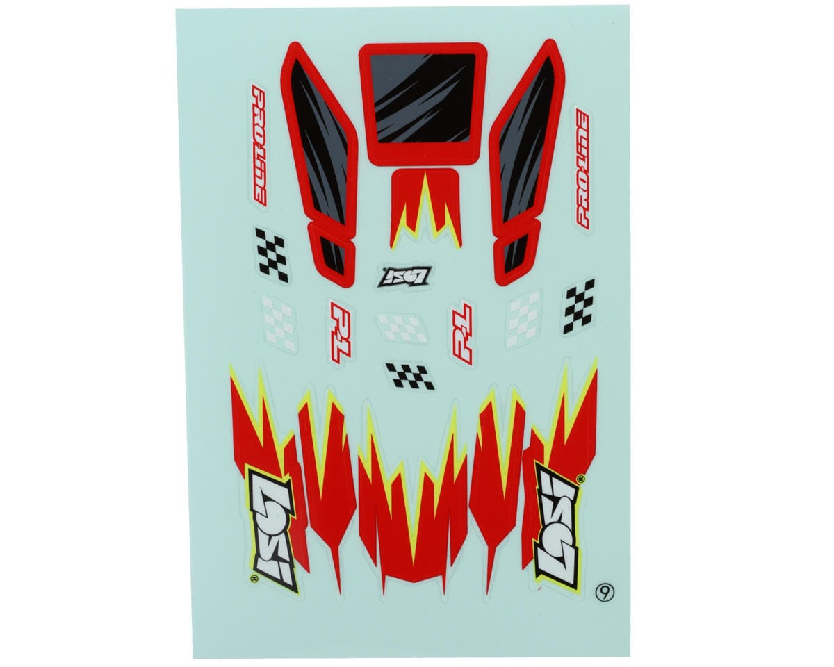 Losi LOS-2269 Optional Decal Sheets Micro-B