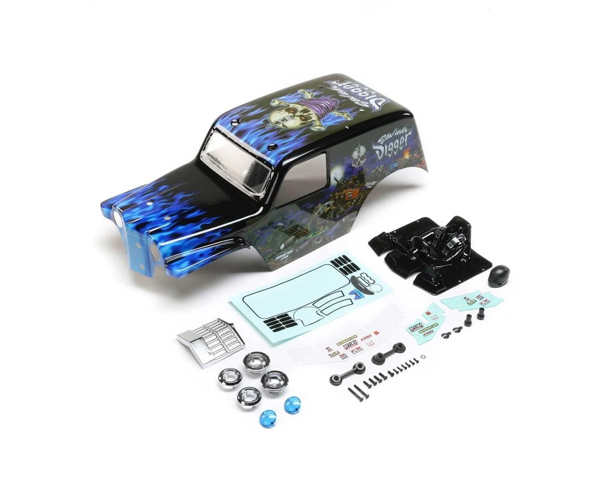 Losi Painted Body Set, SonUva Digger LMT - genuine Losi product LOS240017