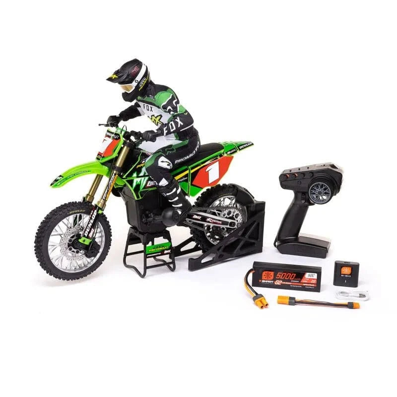 Losi Promoto - MX 1/4 Motorcycle RTR Combo with Battery and Charger, Pro Circuit Scheme - Hobbytech Toys