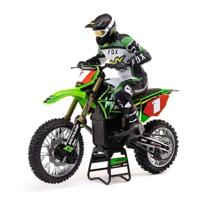 Losi Promoto - MX 1/4 Motorcycle RTR Combo with Battery and Charger, Pro Circuit Scheme - Hobbytech Toys
