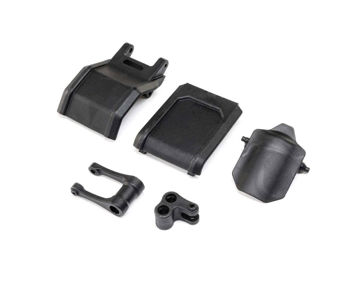 Losi Pull Rod, Knuckle and Skid Plates, ProMoto-MX/SM - genuine Losi product LOS264001