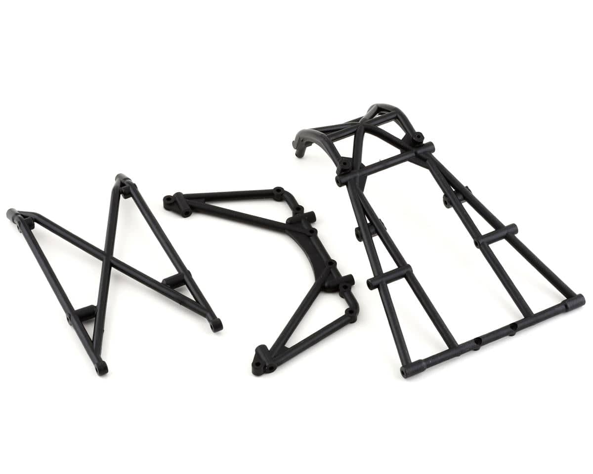 Losi Black Rear Cage and Hoop Bar LMT Mega LOS241056