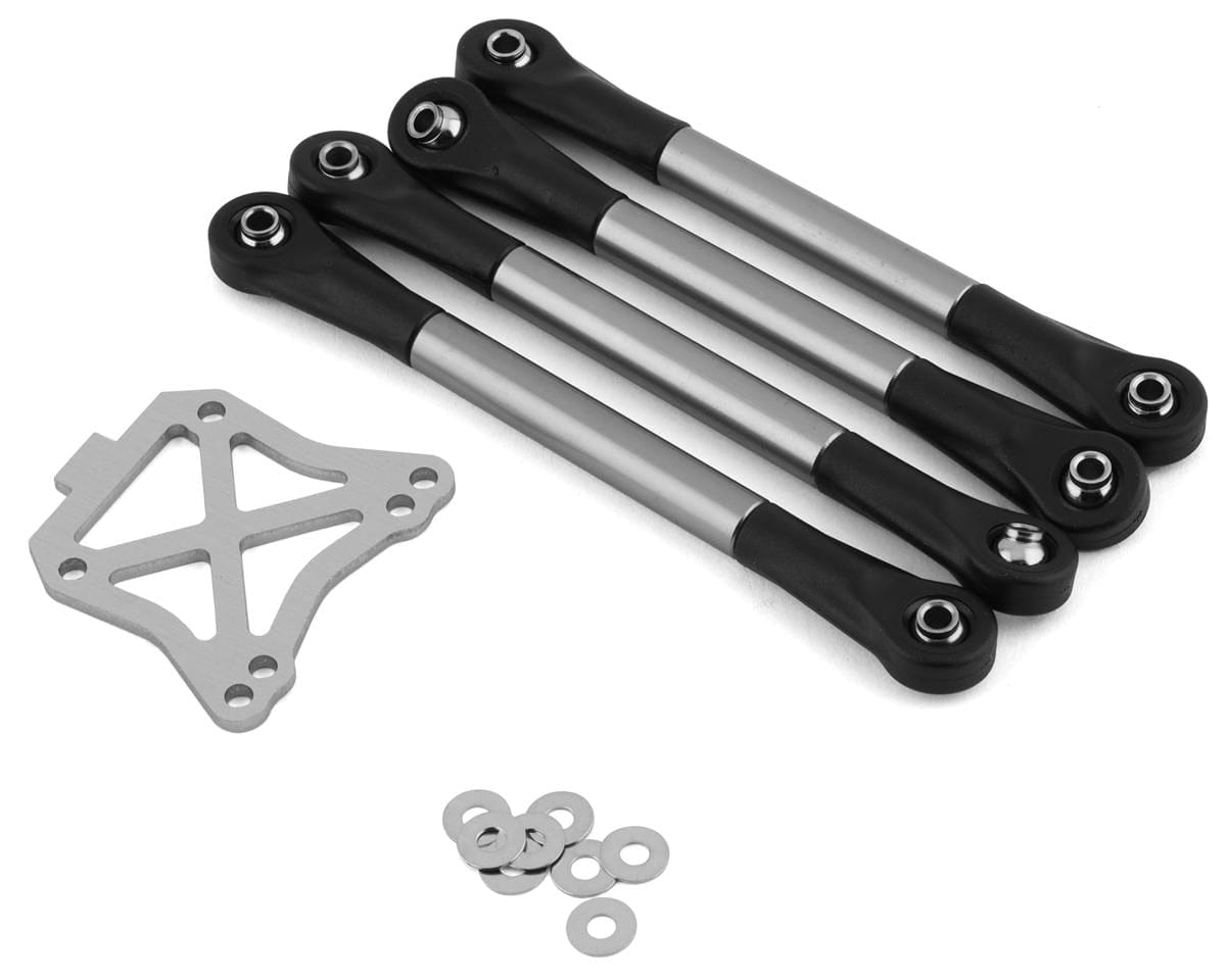 Losi Rear Plate and Toe Links RZR Rey LOS231103
