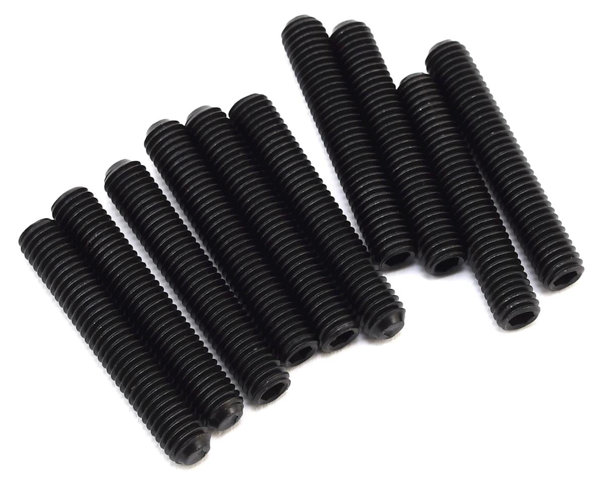 Losi Set Screws, Stl, BO, Flat Point, M5 x 30mm (10) - genuine Losi product LOS255022
