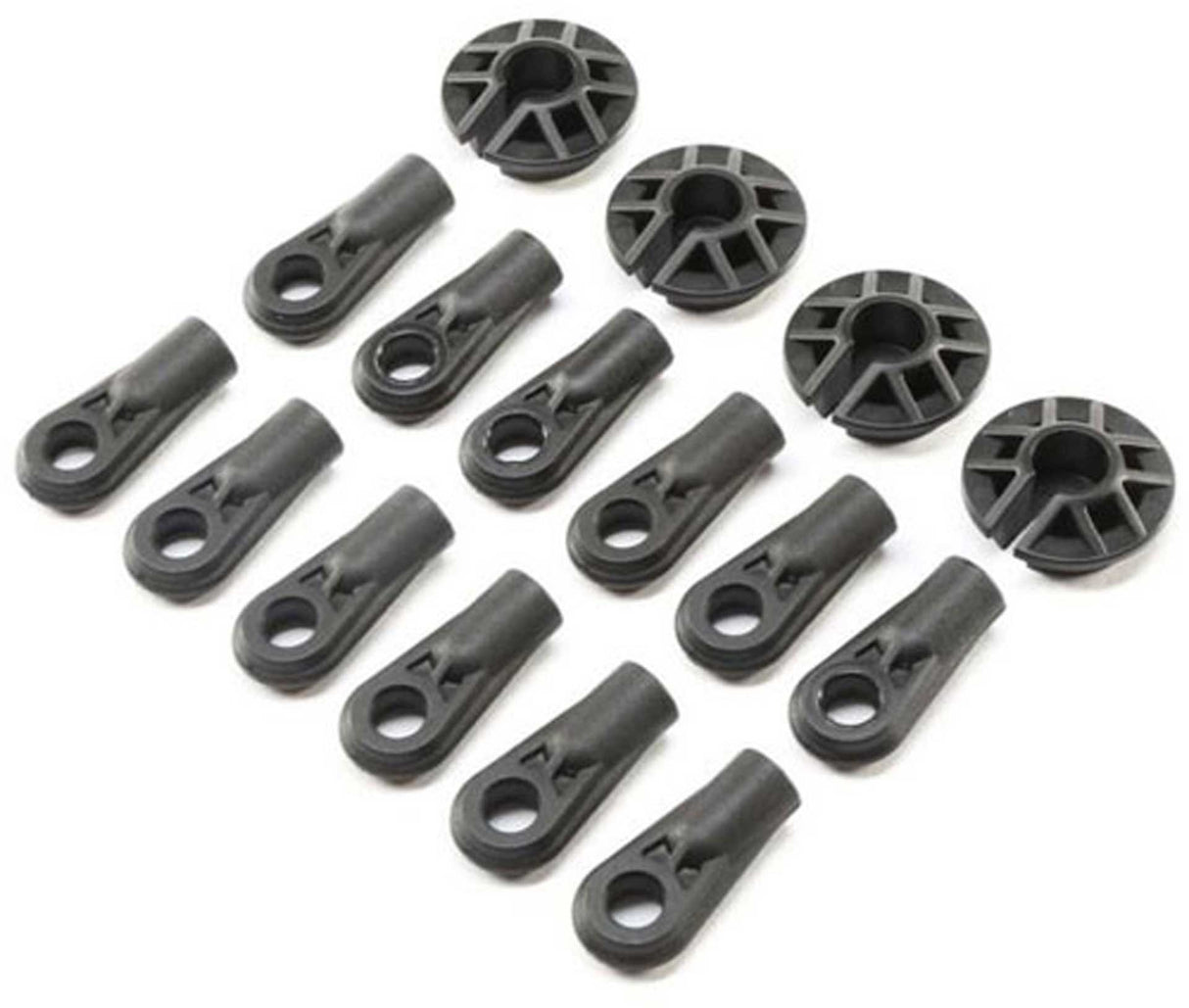 Losi Shock Rod Ends and Spring Cups Super Baja Rey LOS254034
