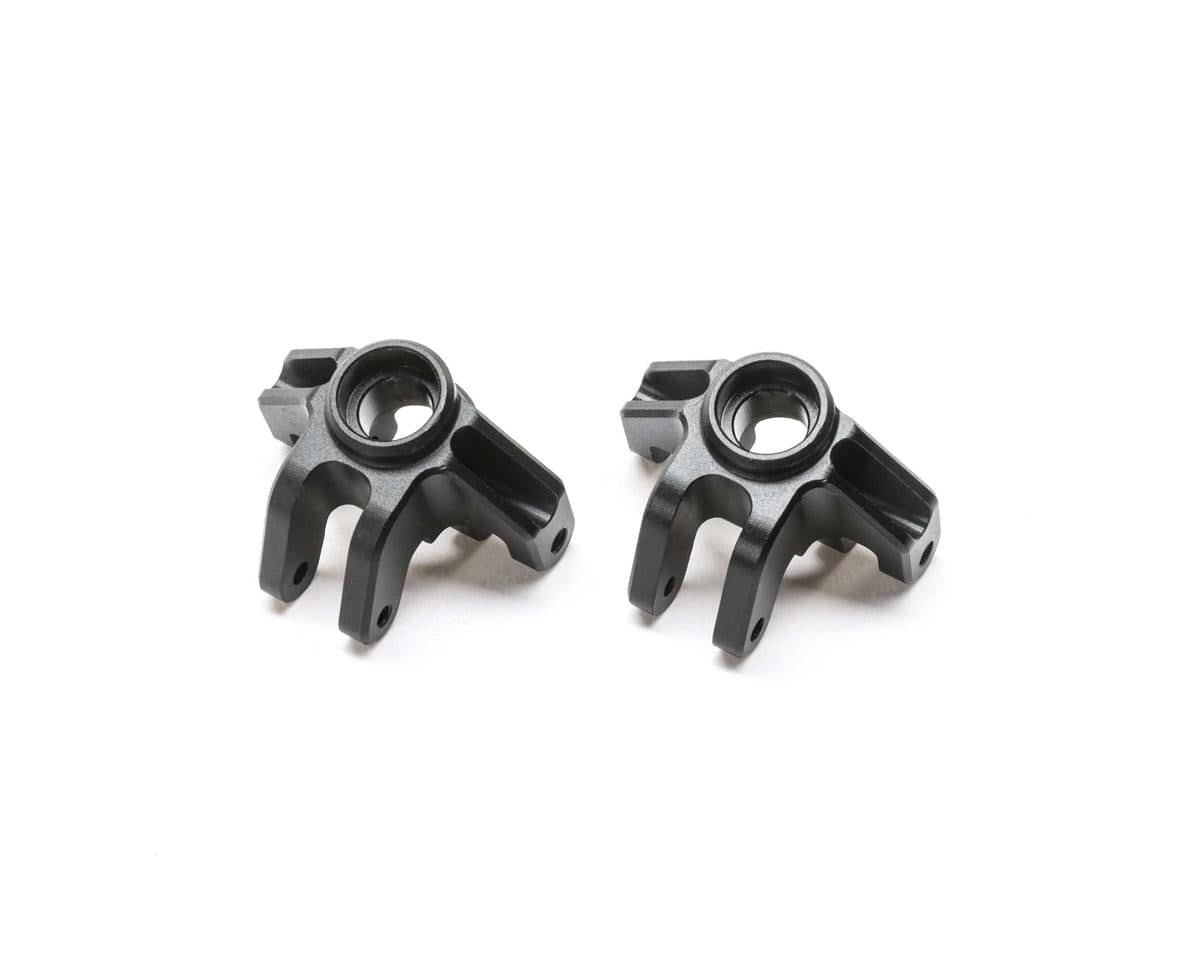 Losi Steering Spindle Set, Black Aluminium, Mini LMT LOS314007