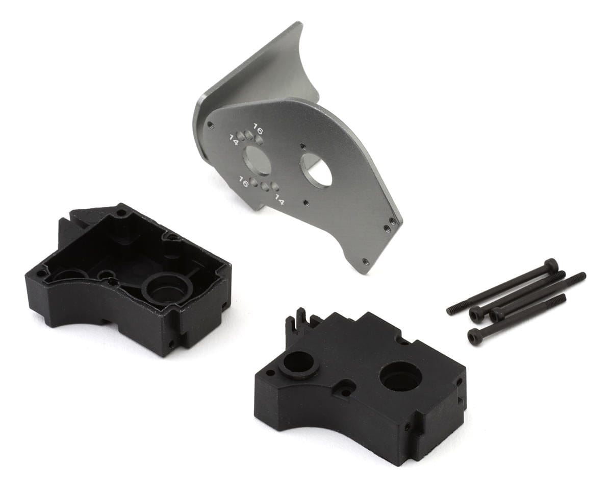 Losi Transmission Case and Motor Plate, Mini JRXT LOS212034