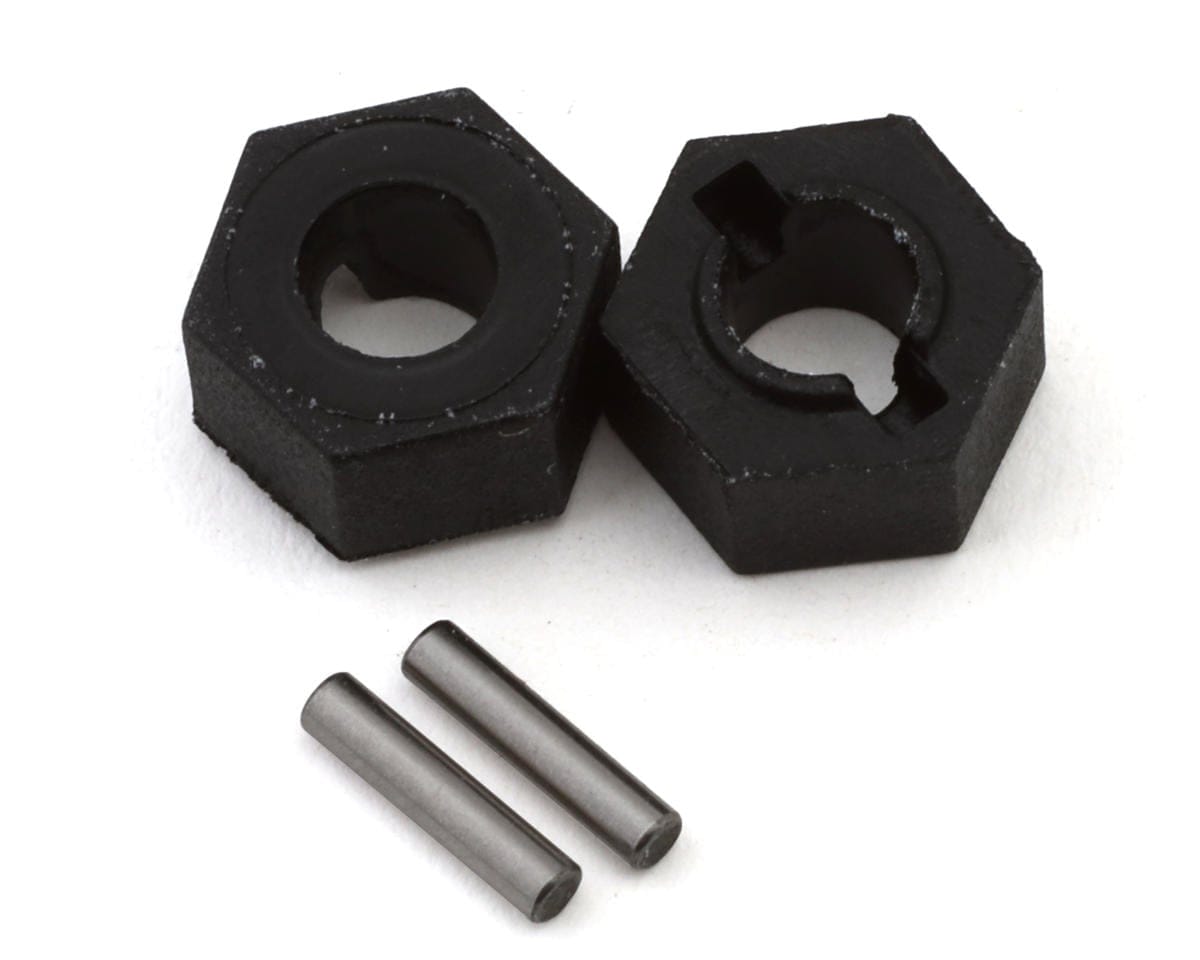 Losi Wheel Hex with Pin, 2pcs, Mini T 2.0 - genuine Losi product LOS212011
