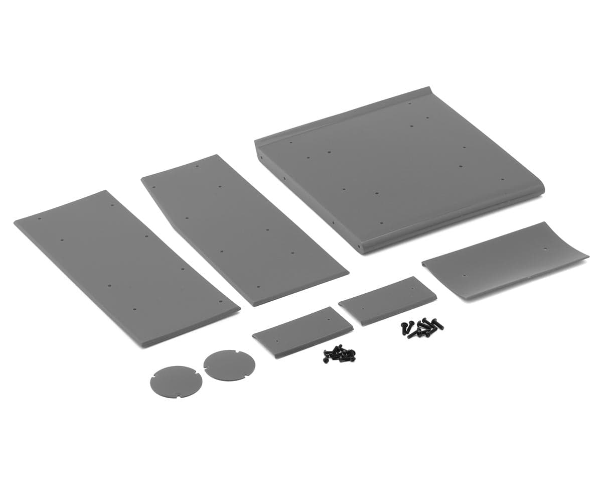 Losi Wing Panel Set, Silver, 22S Sprint Car LOS-1893