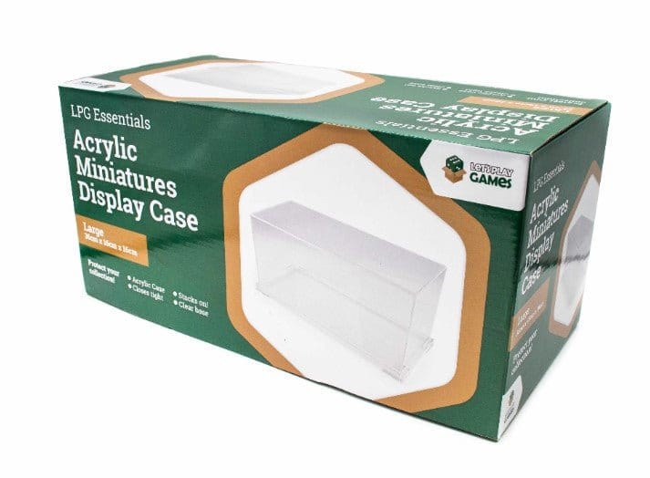 LPG Acrylic Miniatures Display Case - Large (36x16x16cm) - Hobbytech Toys
