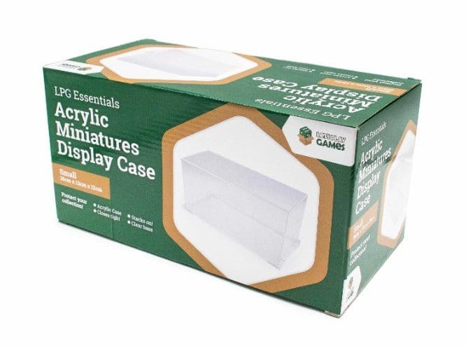 LPG Acrylic Miniatures Display Case - Small (26x12x12cm) - Hobbytech Toys