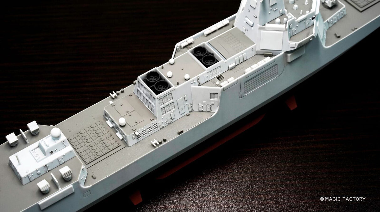 Magic Factory 1/350 PLA Type 055 Destroyer (8 in 1) Plastic Model Kit