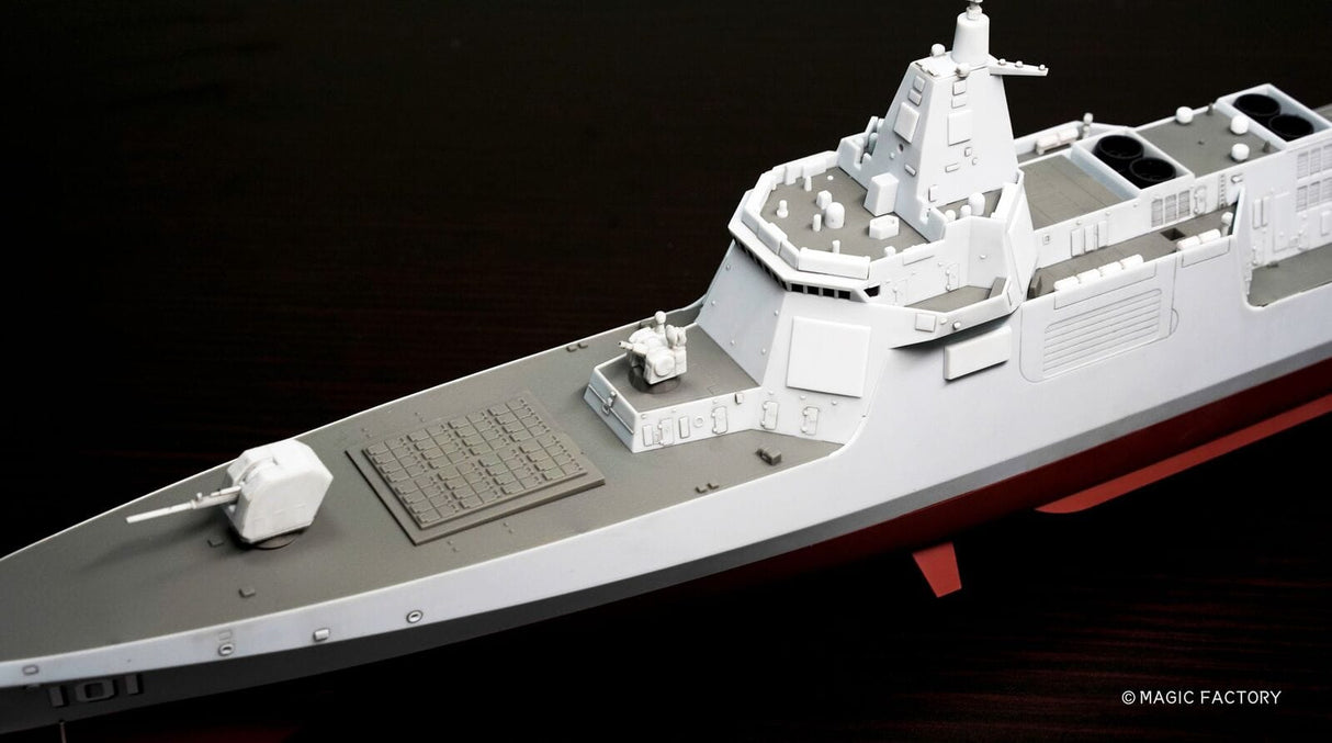 Magic Factory 1/350 PLA Type 055 Destroyer (8 in 1) Plastic Model Kit
