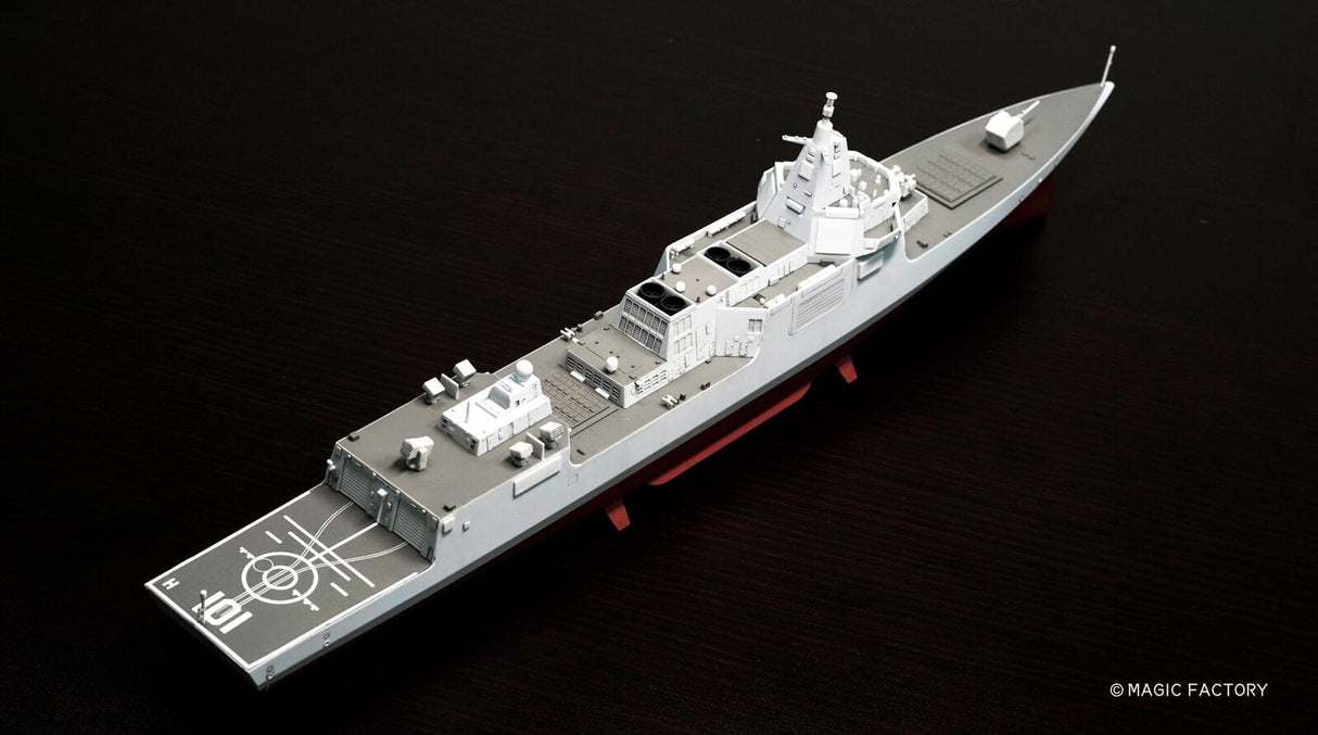 Magic Factory 1/350 PLA Type 055 Destroyer (8 in 1) Plastic Model Kit