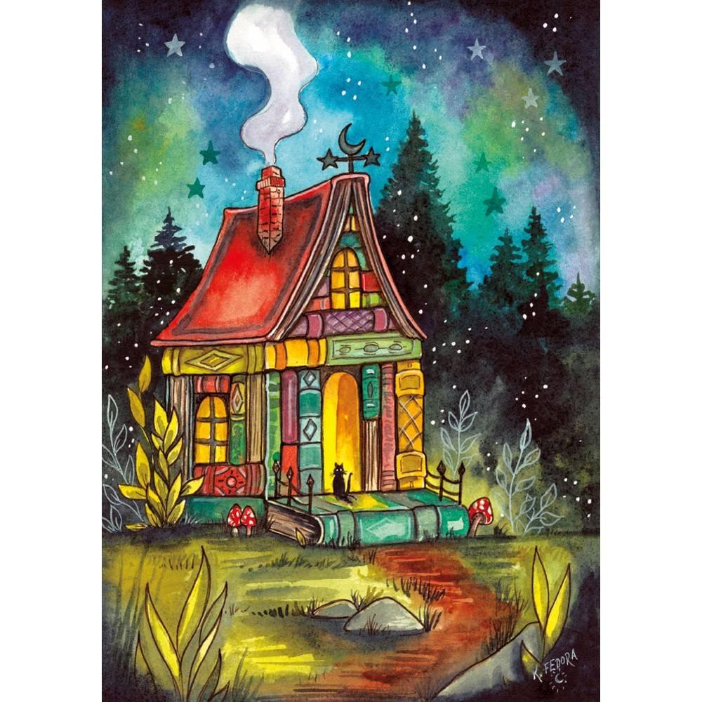 Magnolia 1109 Welcome Home Kat Fedora 1000pc Jigsaw Puzzle