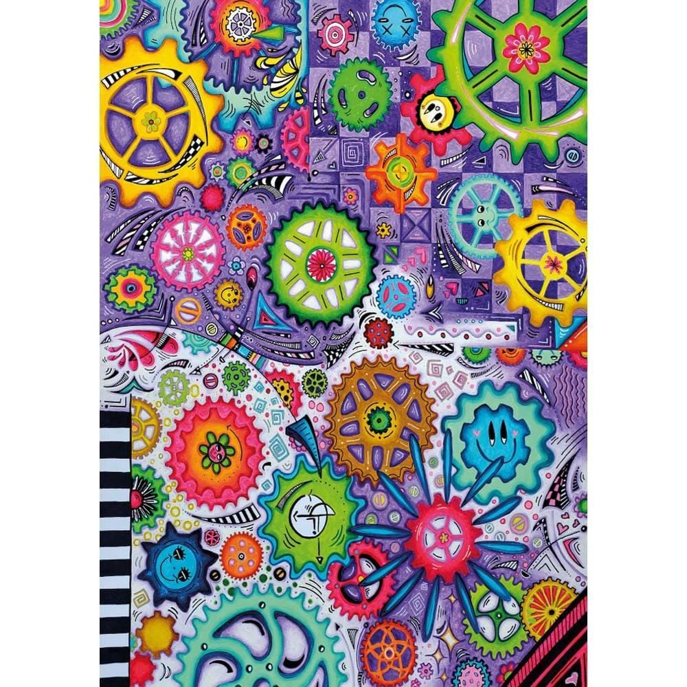 Magnolia 2116 Life Goes Round Megan Aroon 1000pc Jigsaw Puzzle