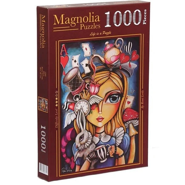 Magnolia Alice Romi Lerda Special Edition 1000pc Jigsaw Puzzle - Hobbytech Toys