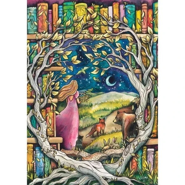 Magnolia Finding Dreamland Kat Fedora 1000pc Jigsaw Puzzle - Hobbytech Toys