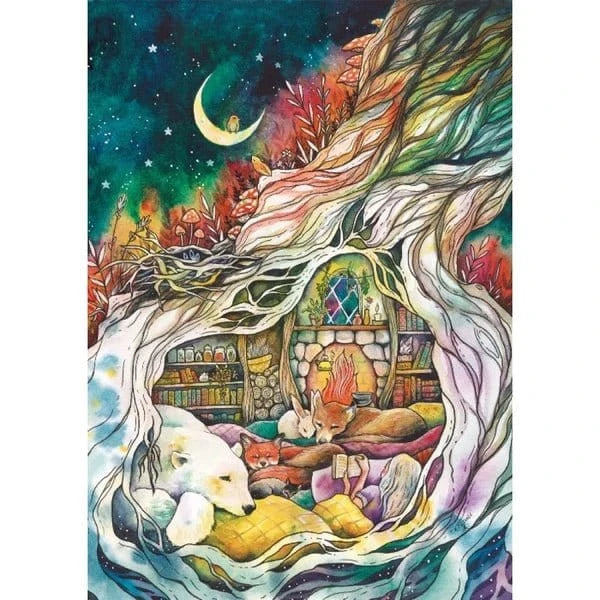 Magnolia Restful Earth Kat Fedora 1000pc Jigsaw Puzzle - Hobbytech Toys
