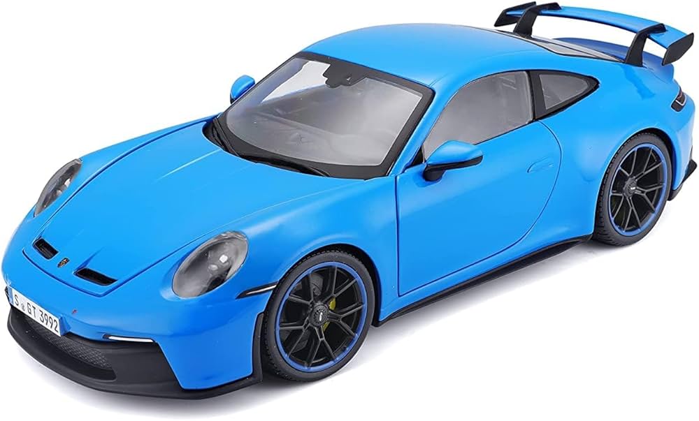 Maisto 1/18 2022 Porsche 911 GT3 Shark Blue Diecast Model - Hobbytech Toys