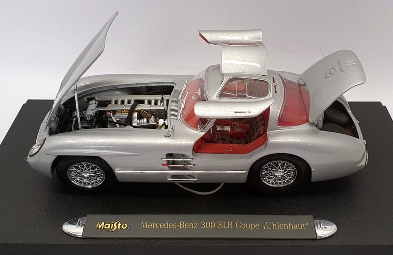 Maisto 1/18 Mercedes-Benz 300 SLR Uhlenhaut Coupe diecast model