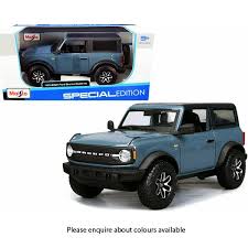 Maisto 1/24 2021 Ford Bronco 2 Door SUV Assorted Colours