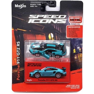 Maisto 1/64 Porsche 911 GT2 RS Speed Icons diecast model