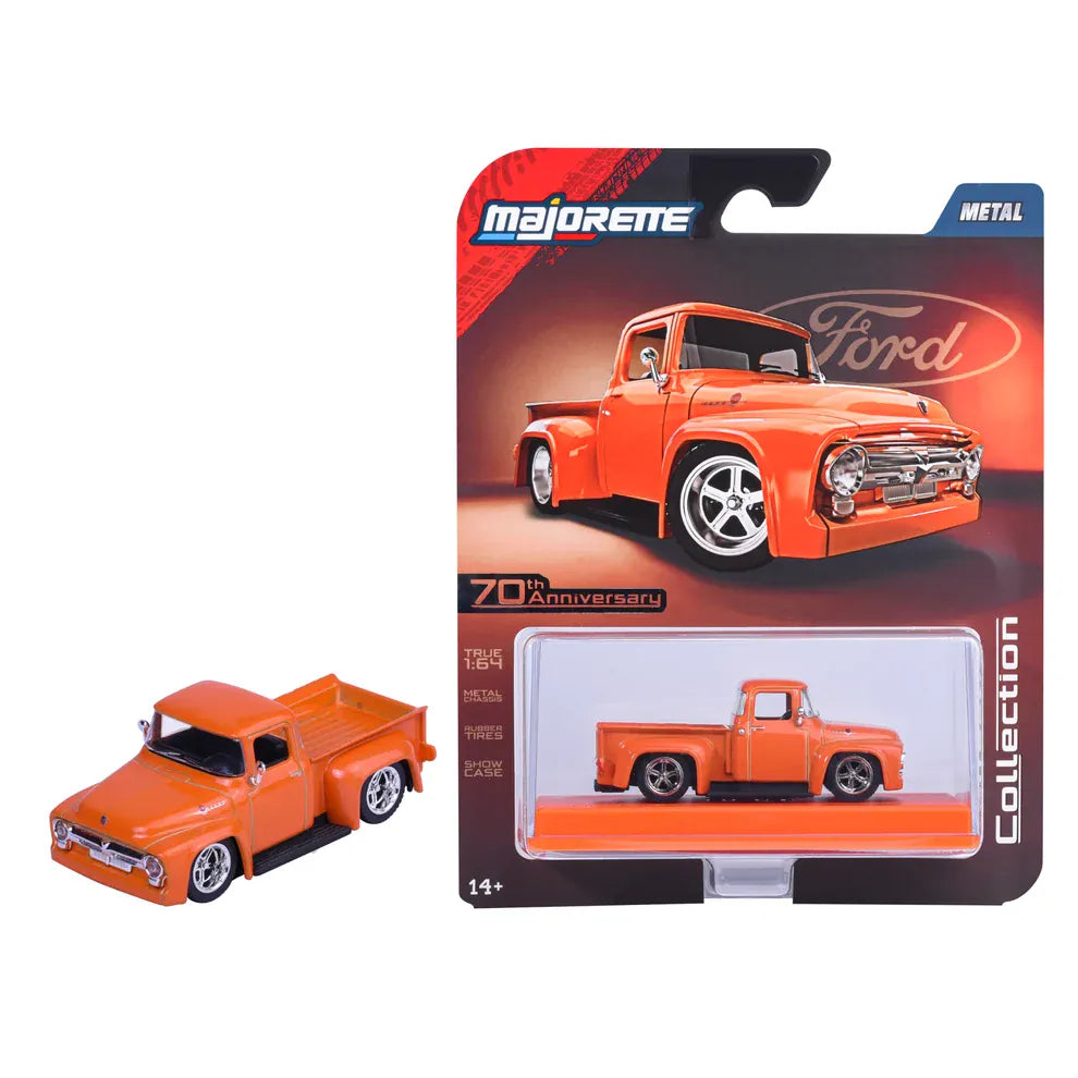 Majorette 1/64 1956 Ford F-100 - Orange - Collection Series