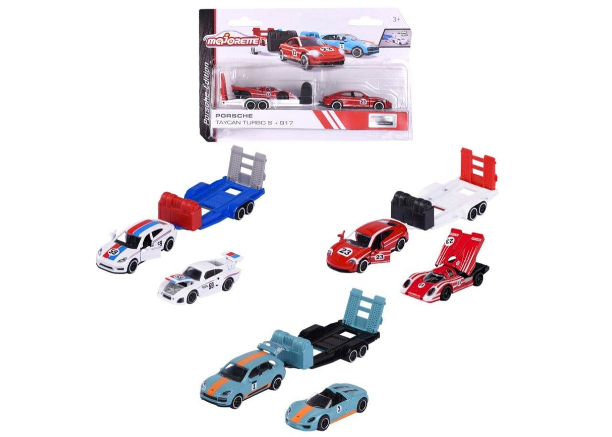Majorette 73162 Porsche Motorsport Race Trailer Assorted (1pc) - Hobbytech Toys