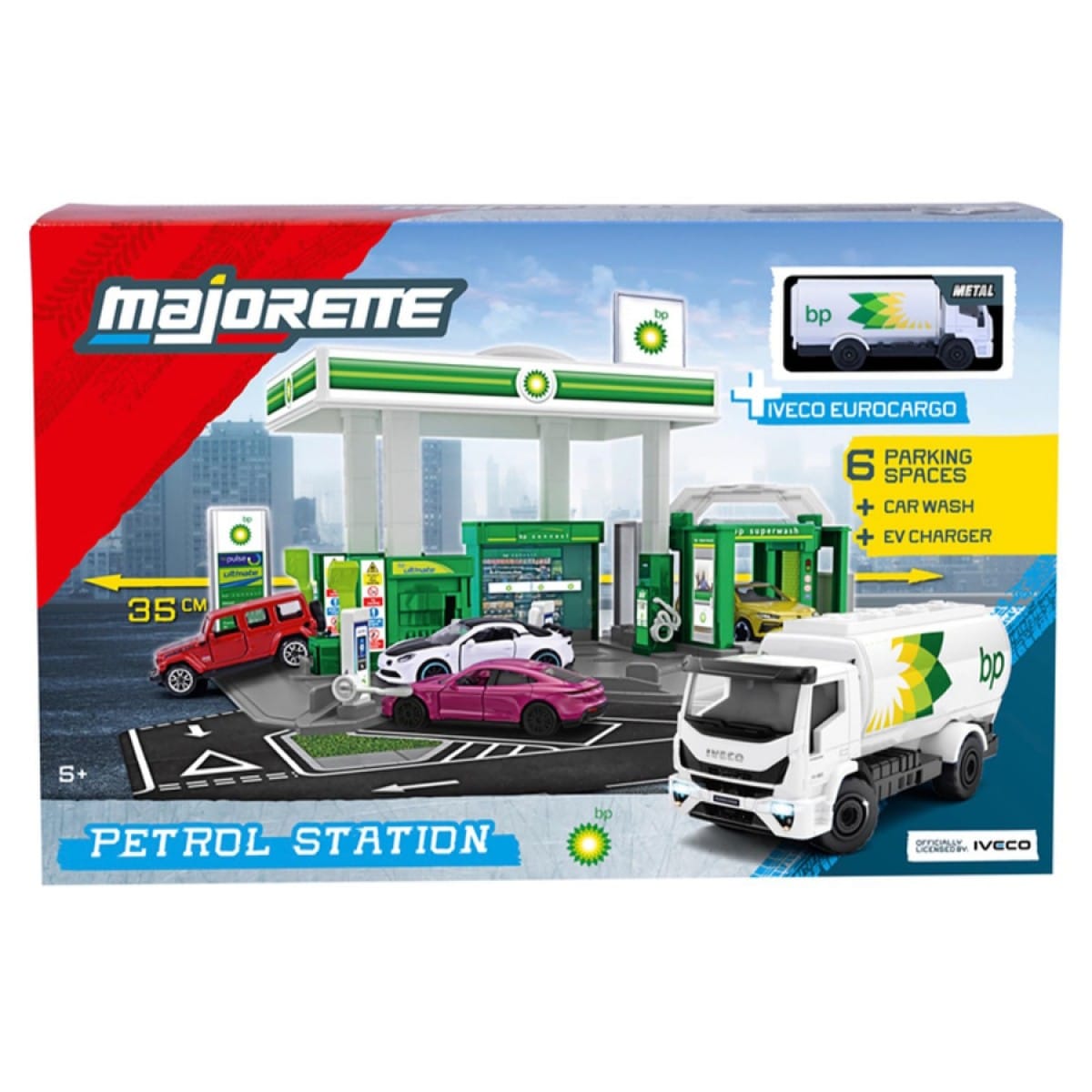 Majorette BP Petrol Station Gift Set - Includes 1 Vehicle