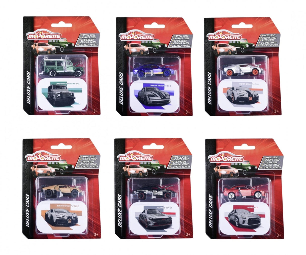 Majorette Deluxe Cars - Assorted (1) - Hobbytech Toys