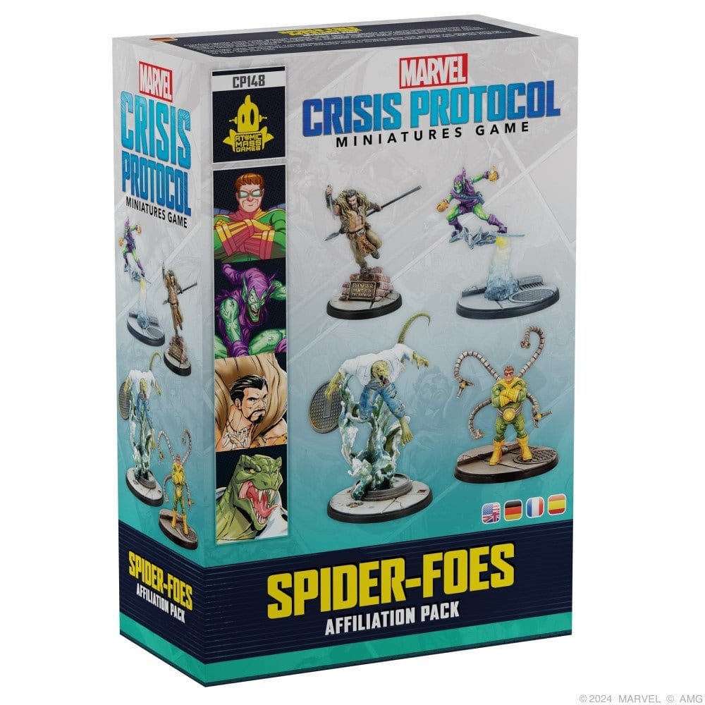 Marvel: Crisis Protocol Spider - Foes Affiliation Pack - Hobbytech Toys
