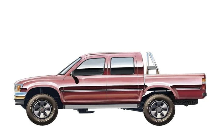 Meng 1/35 Pick Up w/equipment Plastic Model Kit - Hobbytech Toys