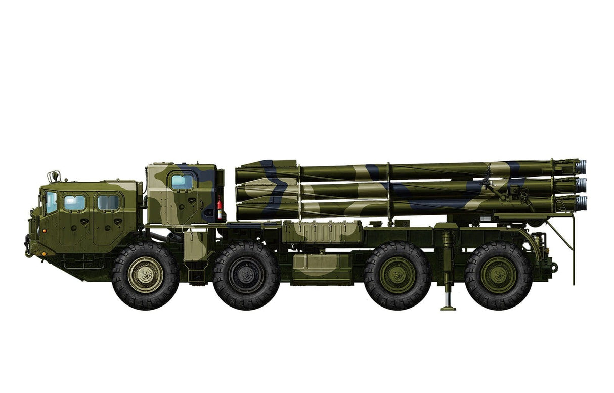 Meng 1/35 Russian Long - Range Rocket Launcher 9A52 - 2 Smerch Plastic Model Kit - Hobbytech Toys